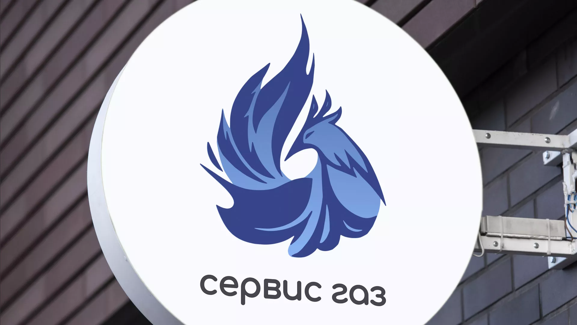 Создание логотипа «Сервис газ» в Истре