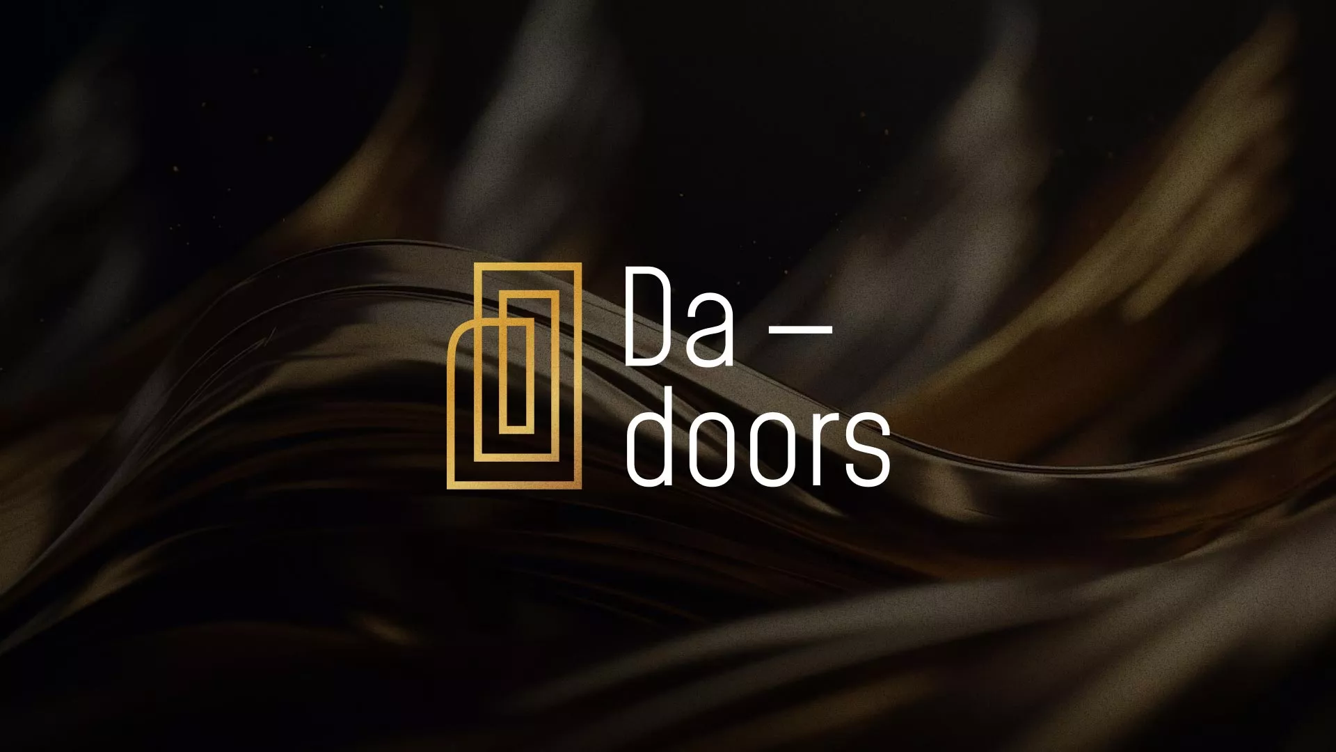 Разработка логотипа для компании «DA-DOORS» в Истре